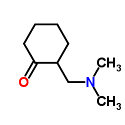 2-二甲氨基甲基环己酮结构式