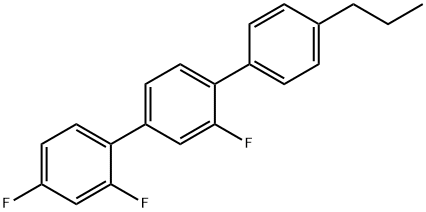 2′,2′′,4′′′-Trifluor-4-propyl-1,1′:4′,1′′-terphenyl Structure