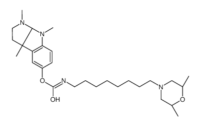 5-O-[8-(cis-2,6-dimethylmorpholino)octylcarbamoyl]eseroline Structure