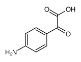 4-氨基苯-(2-氧代乙酸)结构式