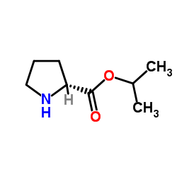 D-Proline, 1-methylethyl ester (9CI)结构式