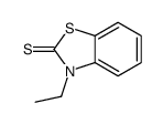 3-ethyl-1,3-benzothiazole-2-thione Structure
