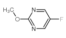 2-甲氧基-5-氟嘧啶结构式