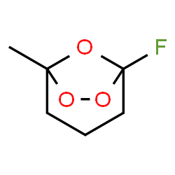 6,7,8-Trioxabicyclo[3.2.1]octane,1-fluoro-5-methyl-(9CI)结构式