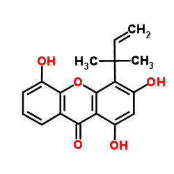Pancixanthone A structure