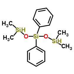 1,1,5,5-Tetramethyl-3,3-diphenyltrisiloxane structure
