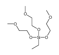 6-乙基-6-(2-甲氧基乙氧基)-2,5,7,10-四氧杂-6-硅杂十一烷结构式