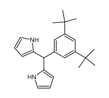 meso-(3,5-di-tert-butylphenyl)-2,2'-dipyrrylmethane Structure