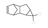 2,5-Methanocycloprop[a]indene, 1,1-dichloro-1,1a,1b,2,5,5a,6,6a-octahydro-结构式