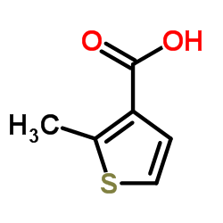 2-Methylthiophene-3-carboxylic acid Structure
