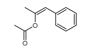 (Z)-α-Methylstyryl Acetate Structure