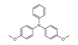 4,4'-二甲氧基三苯胺结构式