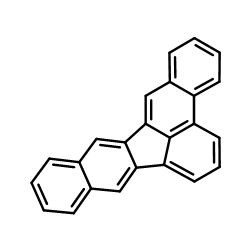 Naphtho[2,3-e]acephenanthrylene Structure