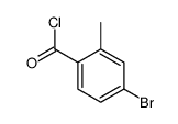 4-bromo-2-methylbenzoyl chloride Structure