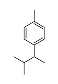 1-methyl-4-(3-methylbutan-2-yl)benzene结构式
