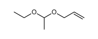 1-ethoxy-1-(prop-2-enyloxy)ethane结构式