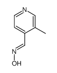 4-Pyridinecarboxaldehyde,3-methyl-,oxime(9CI)结构式