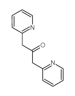 2-Propanone,1,3-di-2-pyridinyl- Structure