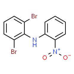 2,6-Dibromo-N-(2-nitrophenyl)aniline Structure