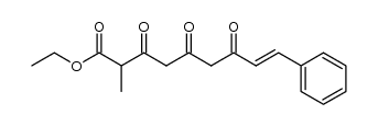 ethyl 2-methyl-3,5,7-trioxo-9-phenyl-8-nonenoate Structure