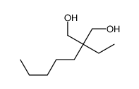 2-ethyl-2-pentylpropane-1,3-diol Structure