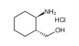 反式(2-氨基-环己基)-甲醇盐酸盐结构式