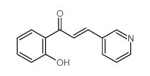 2-Propen-1-one,1-(2-hydroxyphenyl)-3-(3-pyridinyl)-结构式