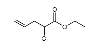 Ethyl 2-chloro-4-pentenoate Structure