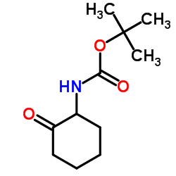 (2-氧代环己基)氨基甲酸叔丁酯结构式
