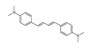 4-[4-[4-(dimethylamino)phenyl]buta-1,3-dienyl]-N,N-dimethylaniline结构式