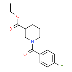 Ethyl 1-(4-fluorobenzoyl)piperidine-3-carboxylate picture
