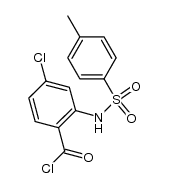 4-chloro-2-(toluene-4-sulfonylamino)-benzoyl chloride Structure