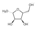 alpha-D-Ribofuranose(9CI) Structure