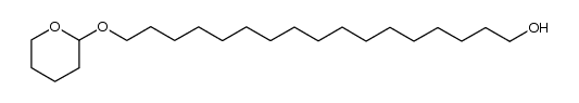 17-(tetrahydro-2-pyranyloxy)-heptadecan-1-ol Structure