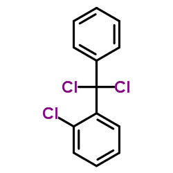 1-Chloro-2-(dichlorophenylmethyl)benzene Structure