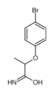 2-(4-bromophenoxy)propanamide结构式