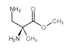 2,3-DIAMINO-2-METHYL-PROPANOIC ACID METHYL ESTER结构式