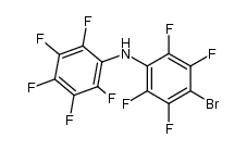 2,2',3,3',4,5,5',6,6'-nonafluoro-4'-bromodiphenylamine Structure