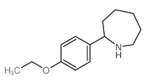 2-(4-乙氧基苯基)六氢-(9ci)-1H-氮杂卓结构式