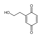 2-(2'-hydroxyethyl)-1,4-benzoquinone结构式