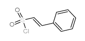 Β-苯乙烯磺酰氯结构式