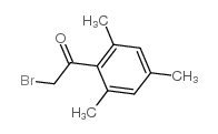2-溴-1-(2,4,6-三甲基-苯基)-乙酮结构式