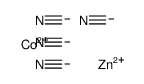 zinc,cobalt(2+),tetracyanide结构式