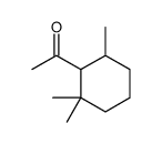 1-(2,2,6-Trimethylcyclohexyl)ethanone Structure