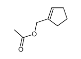 cyclopenten-1-ylmethyl acetate Structure