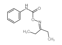 (pentan-3-ylideneamino) N-phenylcarbamate结构式