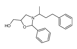 [2-phenyl-3-(4-phenylbutan-2-yl)-1,3-oxazolidin-5-yl]methanol Structure