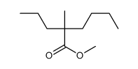 2-Methyl-2-propylhexanoic acid methyl ester Structure