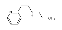 N-(2-吡啶-2基-乙基)丙胺结构式