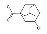 1-chloroadamantanecarboxylic acid chloride Structure